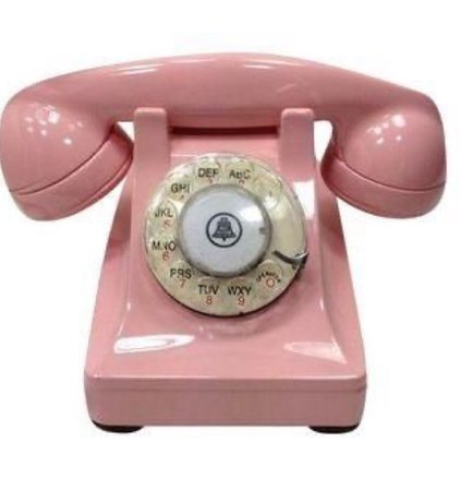pink telephone