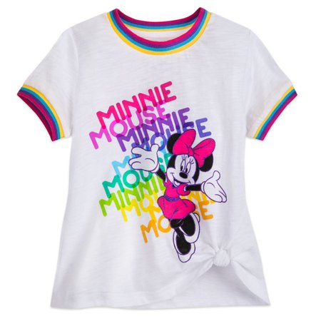 Minnie Mouse Knotted T-Shirt for Girls | shopDisney