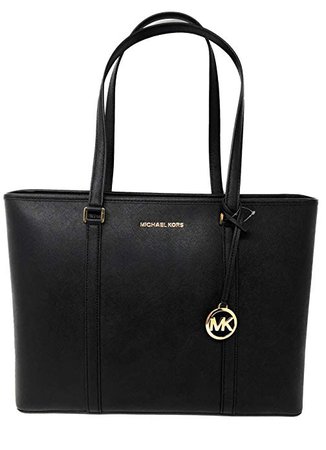 Amazon.com: Michael Kors Large Sady Carryall Shoulder Bag (Black): Shoes
