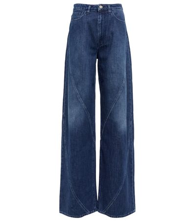3x1 N.Y.C. - Helix Flip high-rise wide-leg jeans | Mytheresa