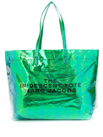Green Marc Jacobs The Iridescent Tote | Farfetch.com
