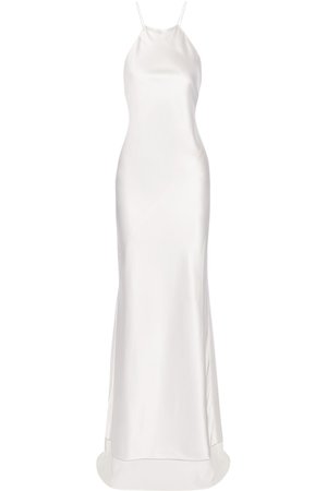 Calvin Klein Collection | Silk-satin gown | NET-A-PORTER.COM