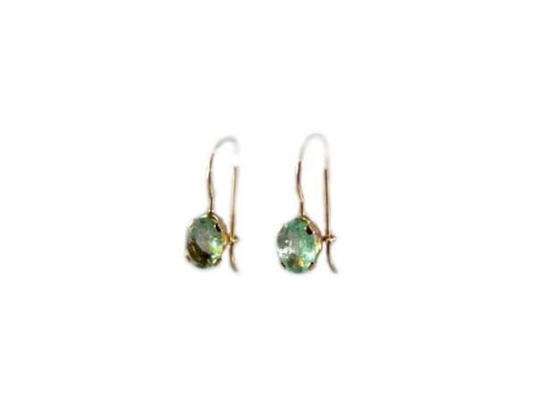 Gorgeous Emerald Earrings Ancient Egyptian Fertility Gemstone | Etsy