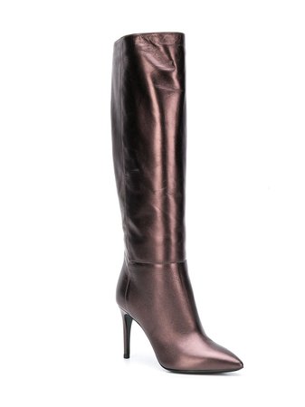 Pollini Knee High Boots | Farfetch.com