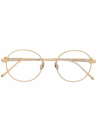 Cartier Eyewear Pasha round-frame glasses