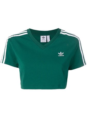 Adidas Camiseta Cropped - Farfetch