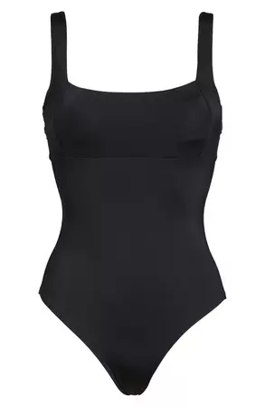 Sea Level Square Neck One-Piece Swimsuit | Nordstrom