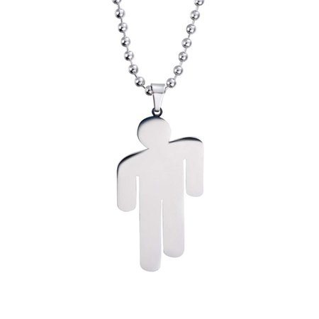 billie eilish necklace transparent