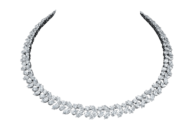 Cluster By Harry Winston Reese Necklace
