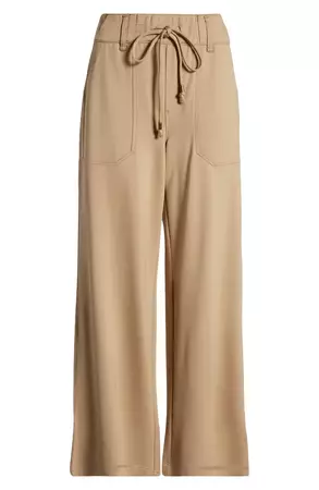Wit & Wisdom 'Ab'Leisure Pull-On High Waist Wide Leg Knit Pants | Nordstrom