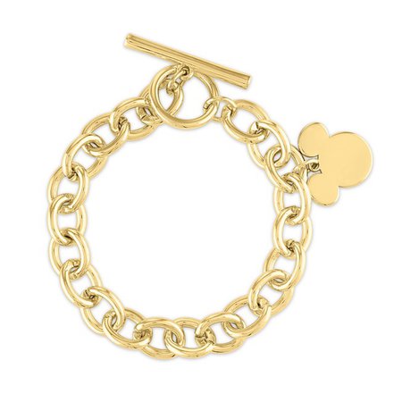 Mickey Mouse Icon Chain Bracelet | shopDisney