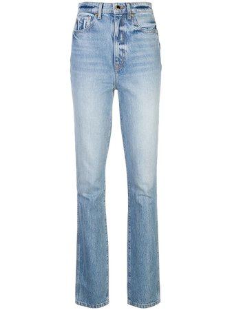 Khaite high rise skinny jeans - FARFETCH