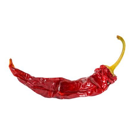 Dry Chili Pepper Isolated. Dried Vegetable. Stock Photo, Picture And Royalty Free Image. Image 60246447.
