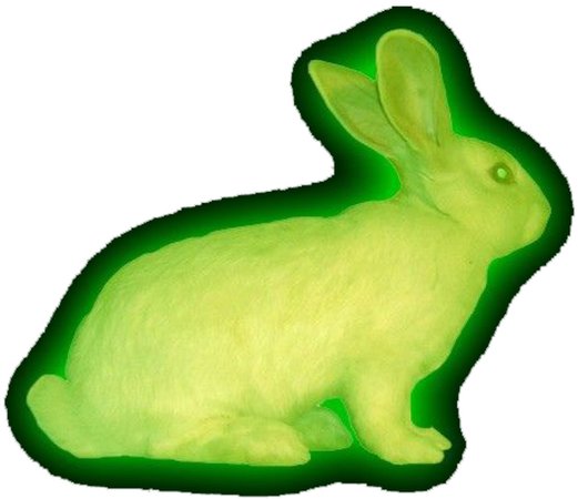 neon bunny