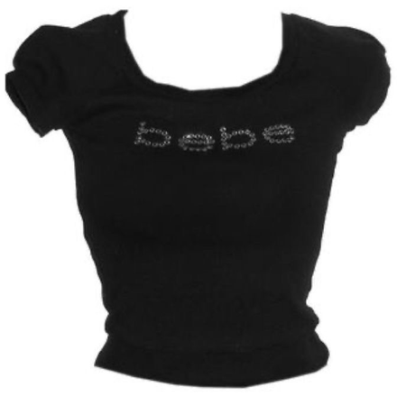 Bebe black shirt