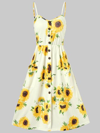 sunflower dress