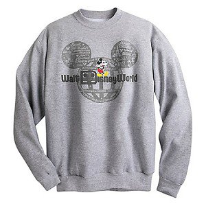 Disney Sweatshirt for Adults - Mickey with Walt Disney World