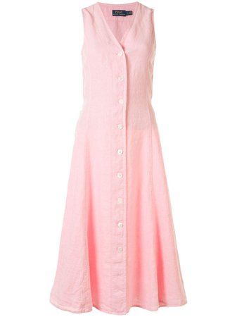 Polo Ralph Lauren Sleeveless Shirt Dress - Farfetch