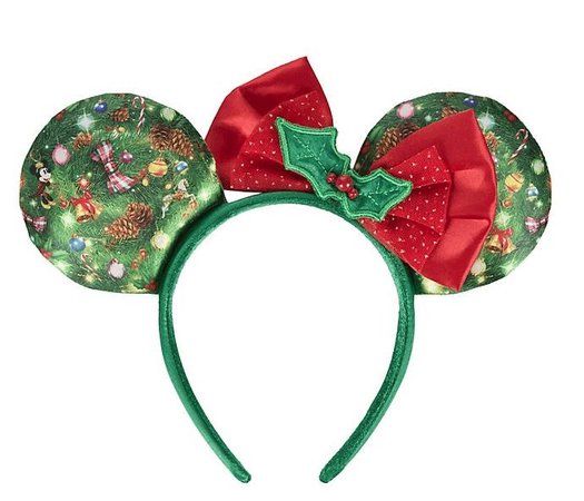 Disneyland Paris Christmas Ear Headband