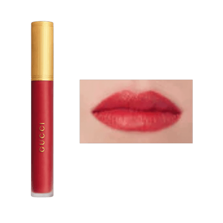 Gucci ROUGE À LÈVRES LIQUID MATTE Lipstick 25 * goldie red
