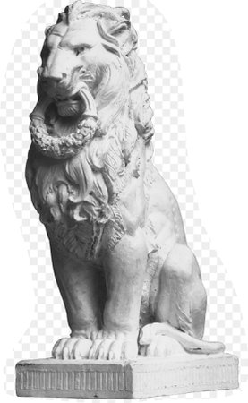 Greek Lion Statue Leo Greece Hercules