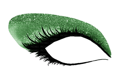 Emerald eyeshadow