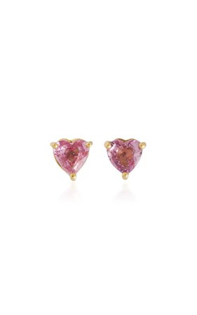 Yi Collection 18K Gold Sapphire Earrings