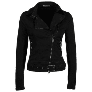 Black Leather Jacket PNG