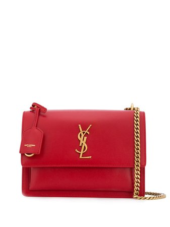 Shop Saint Laurent Sunset crossbody bag with Express Delivery - FARFETCH