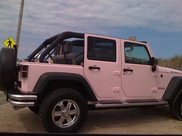 pink Jeep