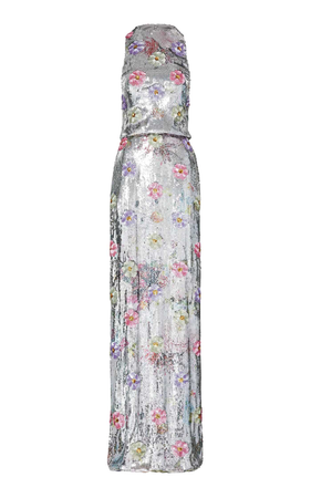 Opal flower dress