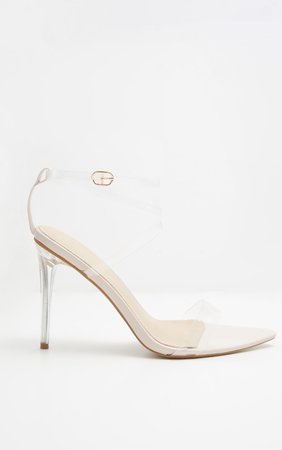 transparent strappy sandals - Google Search