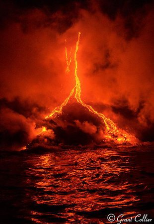 lava aesthetic volcano