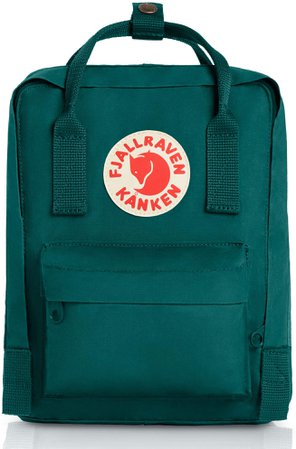 Amazon.com: Fjallraven, Kanken Mini Classic Backpack for Everyday, Leaf Green: Fjallraven: Sports & Outdoors