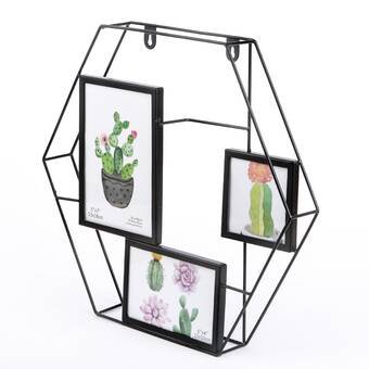 Hashtag Home Lesia Round Metal Wire Collage Picture Frame & Reviews | Wayfair