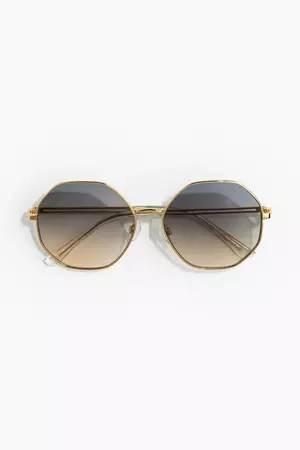 Slim-frame Sunglasses - Yellow - Ladies | H&M US