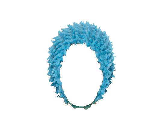Chetlo Blue Spiky Swimming Cap (Dei5 edit)