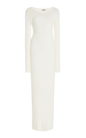 Cotton-Blend Maxi Dress By Éterne | Moda Operandi