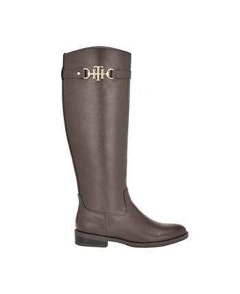 Tommy Hilfiger Women's Inezy Riding Boots & Reviews - Boots - Shoes - Macy's