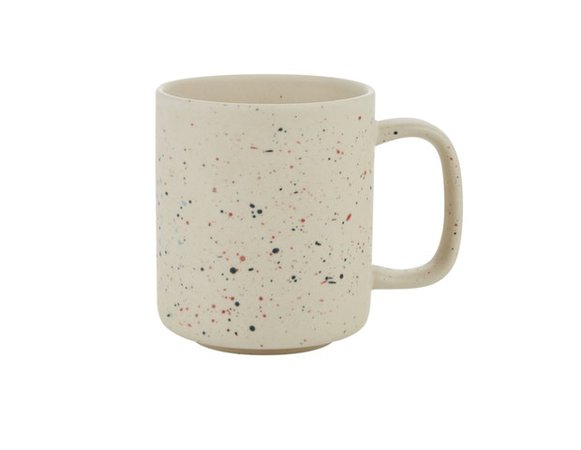 Momento Speckled Mug, Cream, 350ml - Stevens