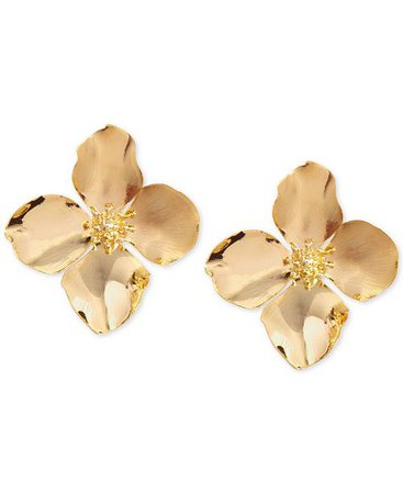 Zenzii Flower Stud Earrings & Reviews - Earrings - Jewelry & Watches - Macy's