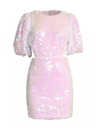 Shop Bardot Vivienne Sequin Minidress | Saks Fifth Avenue
