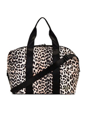 Ganni Large Duffle Bag in Leopard | REVOLVE