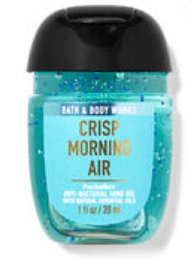 Crisp Morning Air hand sanitizer