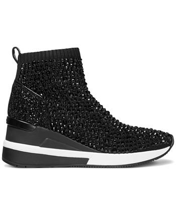Michael Kors Women's Skyler Embellished Sneaker Booties & Reviews - Athletic Shoes & Sneakers - Shoes - Macy's