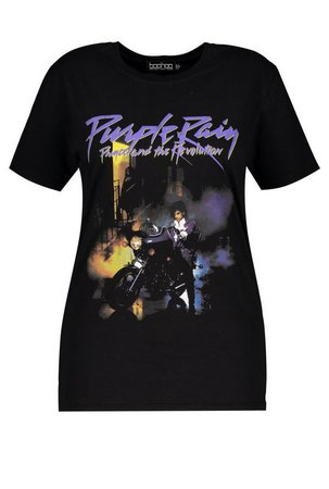Plus Prince Purple Rain T-Shirt | Boohoo