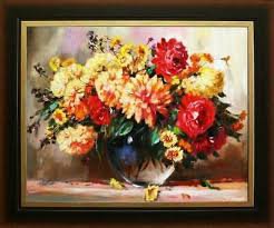 photos of paintings of plants and flowers in a frame - Google Search