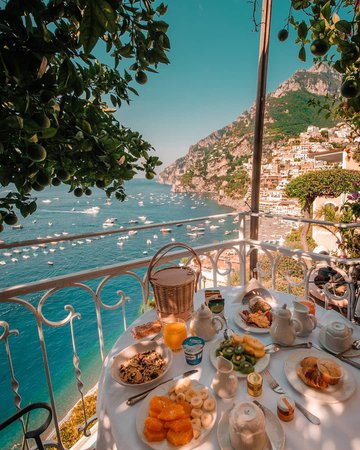 amalfi coast breakfast - Google Search