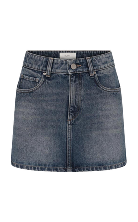 DL1961 - Alma Low-Rise Denim Mini Skirt