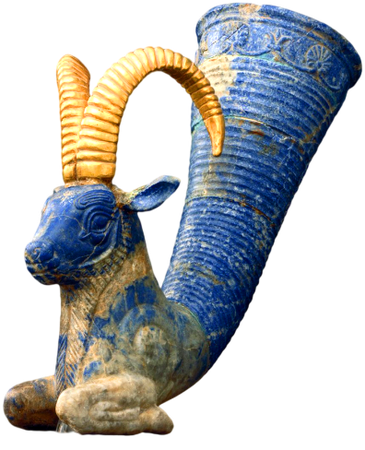 lapis lazuli horn